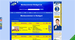 Desktop Screenshot of monteurzimmer-stuttgart.de